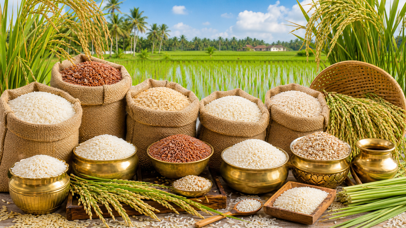Premium rice varieties from DVS Modern Rice Mill